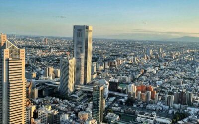 Un mirador gratis en Tokio