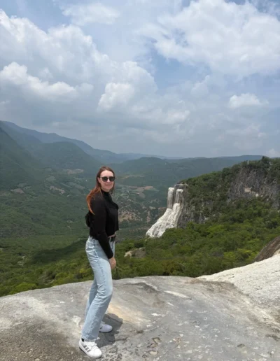 Vista panorámica hierve el agua